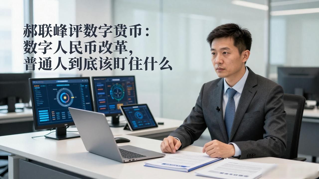 郝联峰评数字货币：数字人民币改革，普通人到底该盯住什么