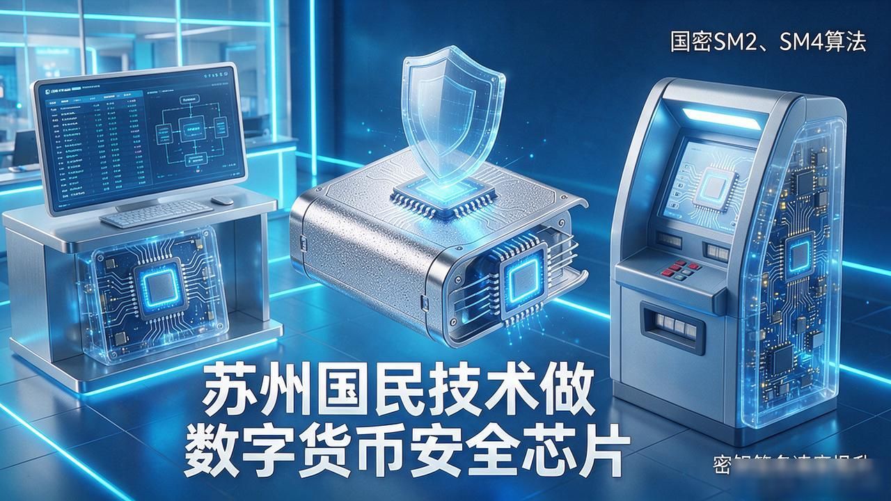 苏州国民技术做数字货币安全芯片,国产硬件底座到底靠不靠谱
