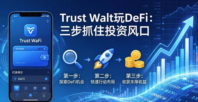 Trust Wallet玩DeFi：三步抓住投资风口