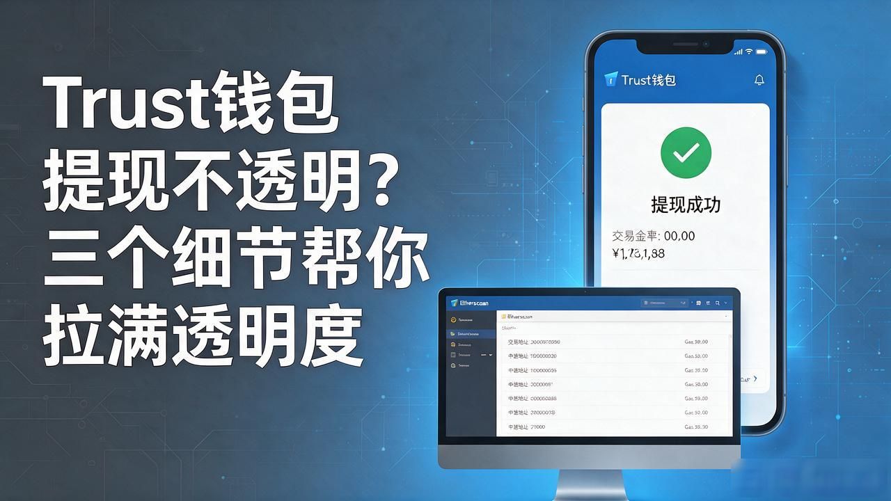 Trust钱包提现不透明?三个细节帮你拉满透明度