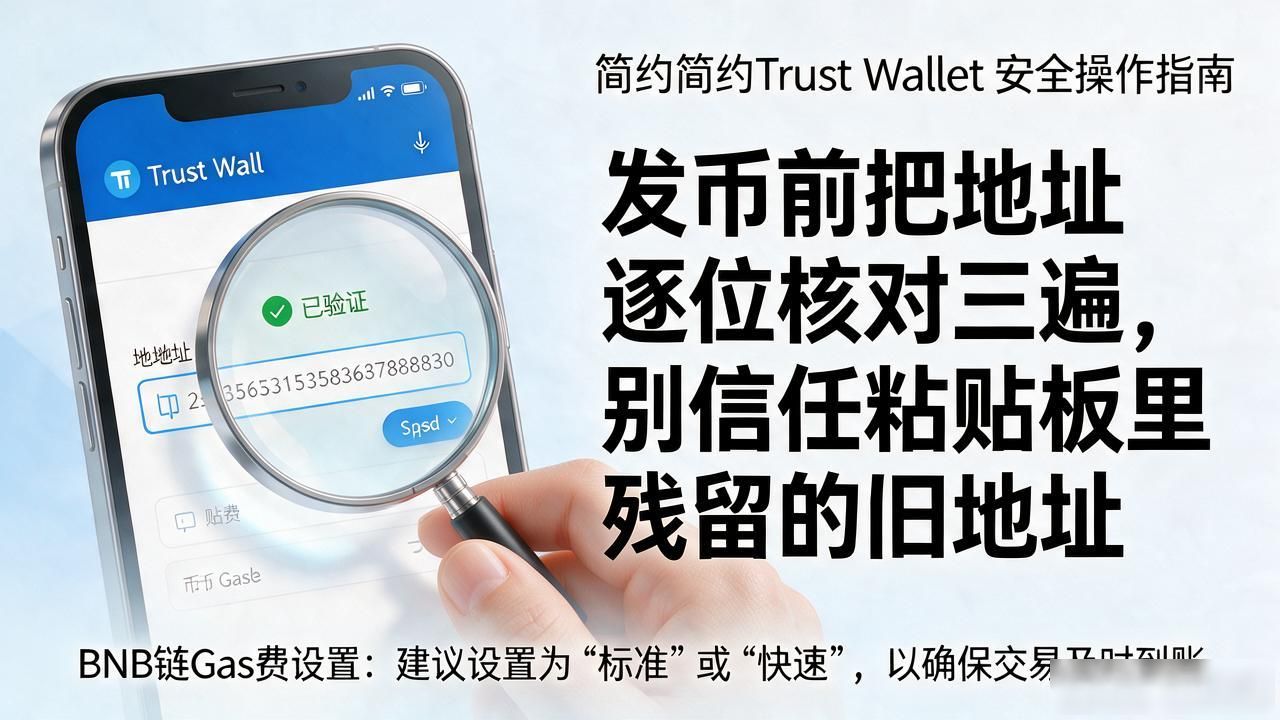 Trust Wallet安全收发加密货币,新手必看的实操避坑指南