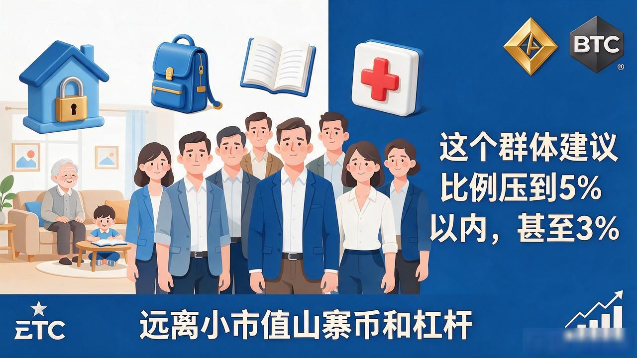 普通人配置数字货币，不同年龄和收入比例差多少？一次说清