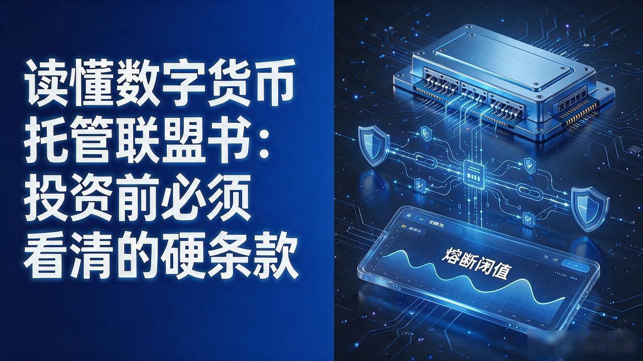 读懂数字货币托管联盟书：投资前必须看清的硬条款
