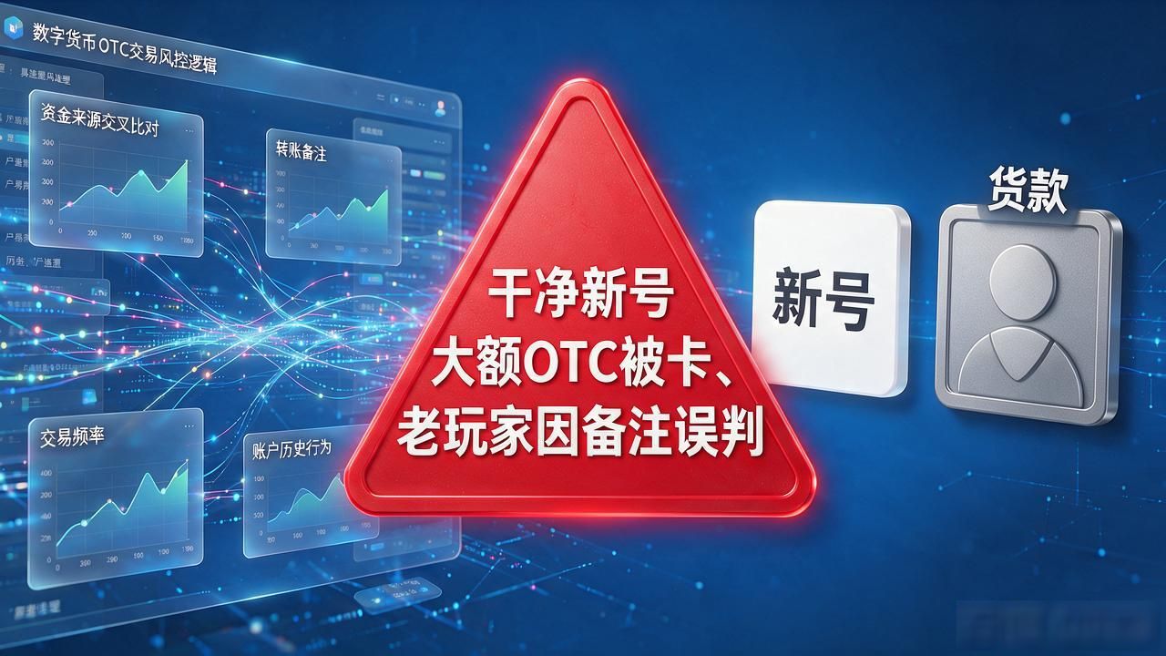 数字货币OTC总被过滤？这几个卡点搞懂就顺了