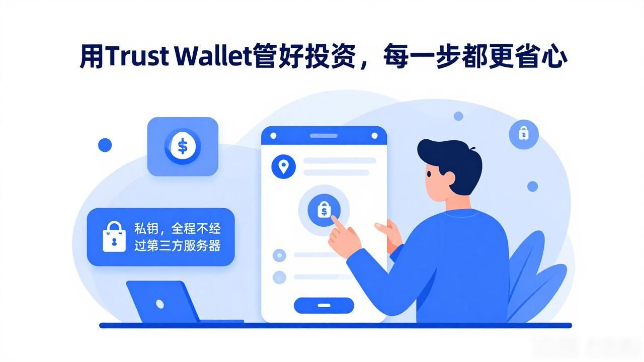 用Trust Wallet管好投资，每一步都更省心