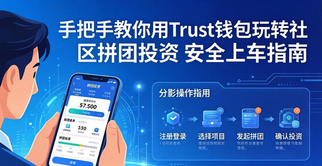 手把手教你用Trust钱包玩转社区拼团投资 安全上车指南