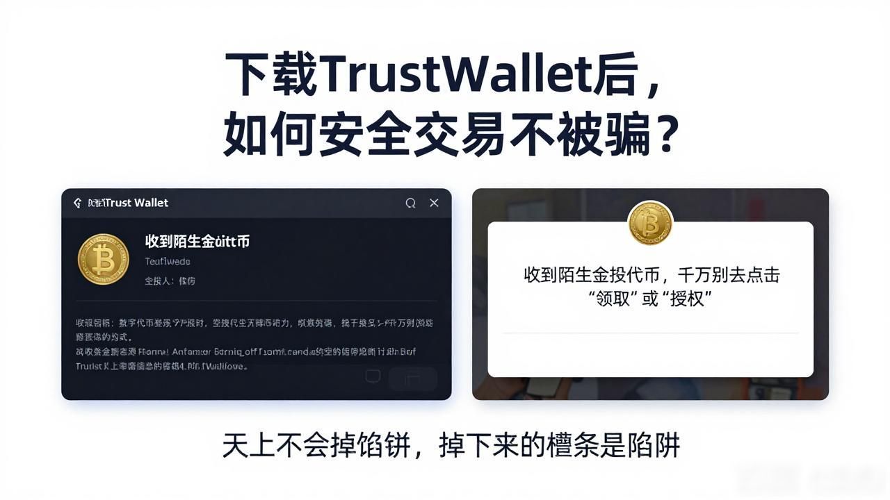 下载Trust Wallet后，如何安全交易不被骗？