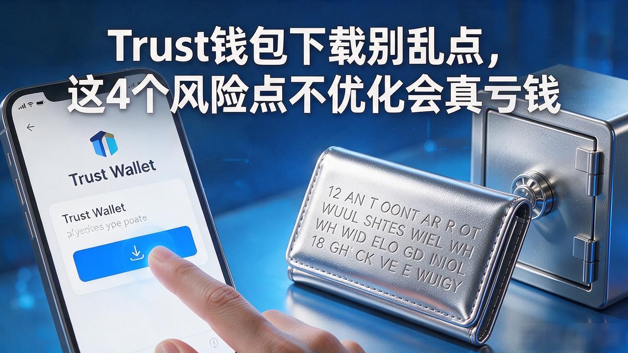 Trust钱包下载别乱点，这4个风险点不优化会真亏钱